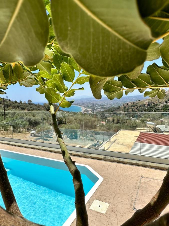 Cretelia House Villa Palaiokastro  Bagian luar foto